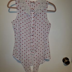 Captain America Sleeveless Blouse